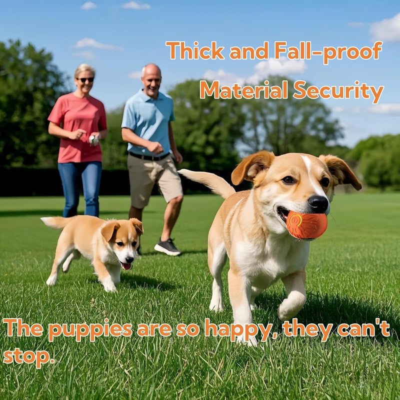 Interactive Dog Ball Toy - Smart Bounce Ball with Unpredictable Movement | Automatic Rolling Ball for Bored Dogs | USB Rechargeable Pet Exercise Toy