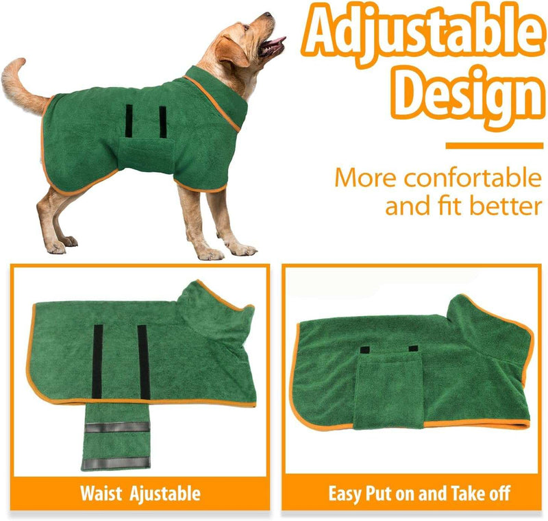 Dog Towel Robe