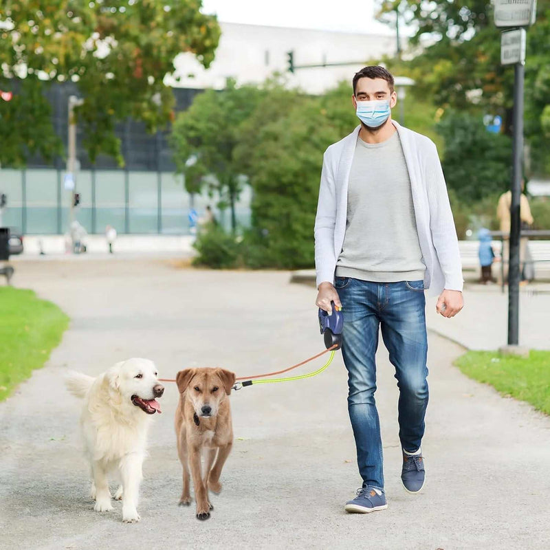 Automatic Retractable Dual Leash