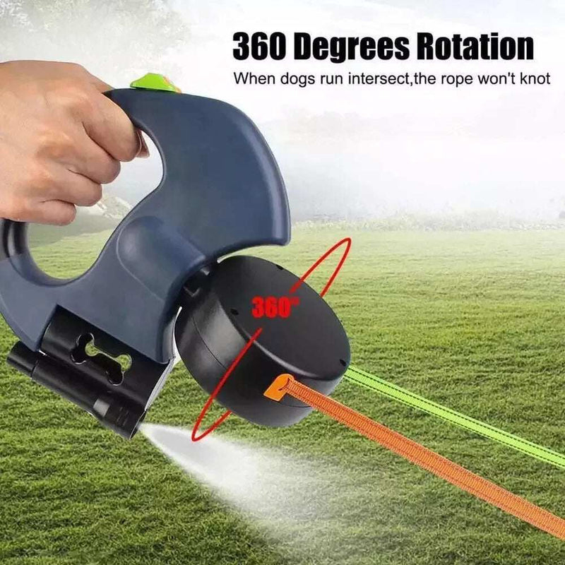 Automatic Retractable Dual Leash
