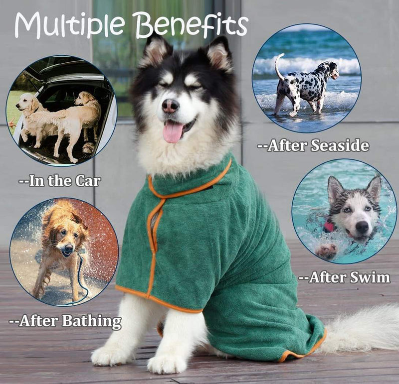 Dog Towel Robe