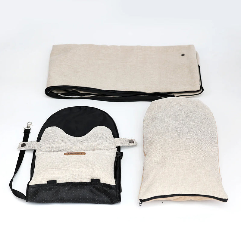  Car Dog Carrier - Portable Pet Travel Carrier for Small Dogs & Cats | Airline Approved Pet Carrier with Safety Straps | Comfortable Car Seat Booster for Safe Pet Travel