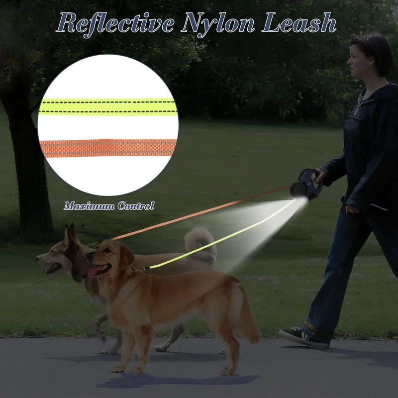 Automatic Retractable Dual Leash